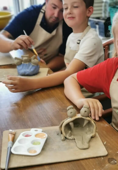 Pottery Party for Kids