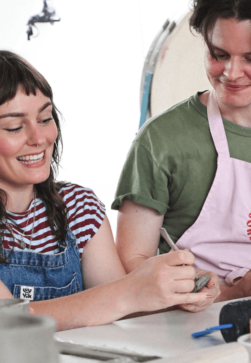 Pottery Planter Workshop at the Cub