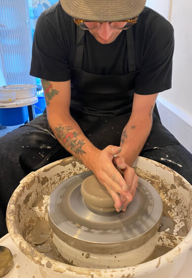 Beginners Pottery Wheel Throwing Workshop