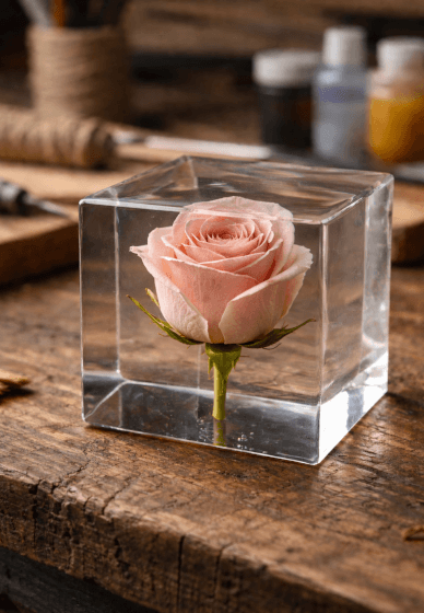 Preserving Flowers in Resin Class: Bouquet Preservation Skills