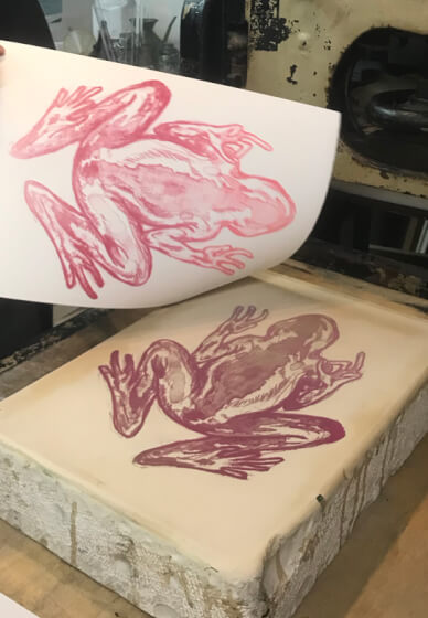Printmaking Course: Stone Lithography