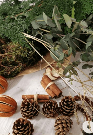 Private Christmas Wreath Making Workshop
