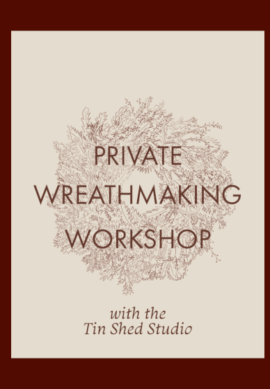 Private Christmas Wreathmaking Class