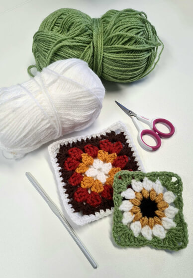 Private Crochet Workshop for Beginners - Granny Squares