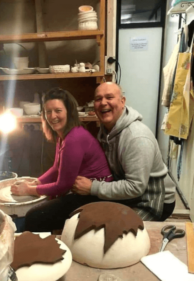Private Pottery Wheel Class with Wet Clay Building