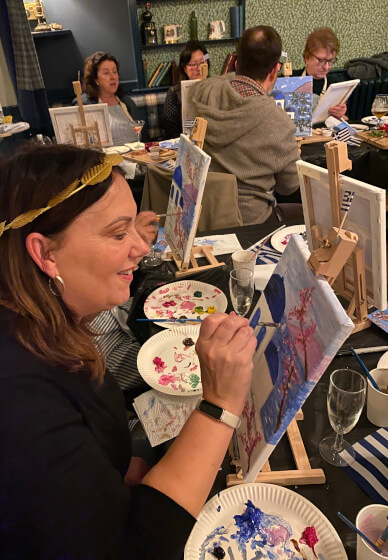 Private Sip and Paint Party
