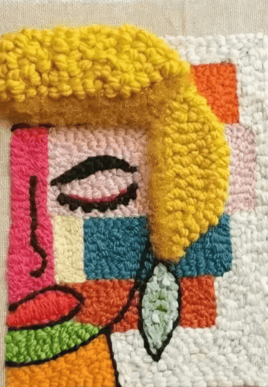 Punch Needle: Create a Modern Textile Portrait Workshop