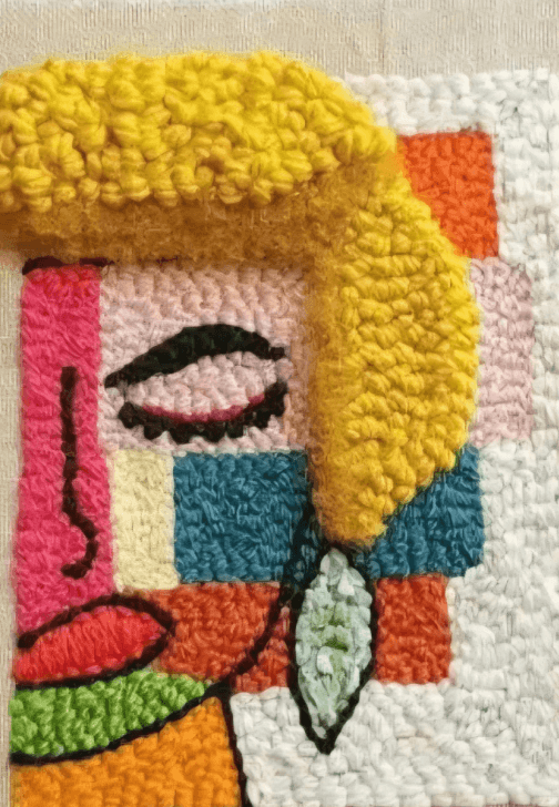 Punch Needle: Create a Modern Textile Portrait Workshop