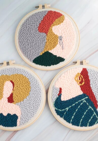 Punch Needle Embroidery Class