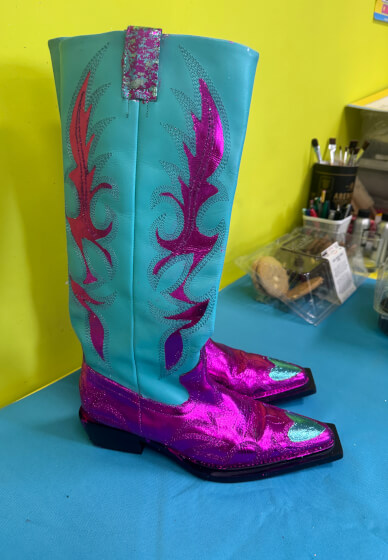 Pure Dead Shiny - Cowboy Boot Upcycling Workshop