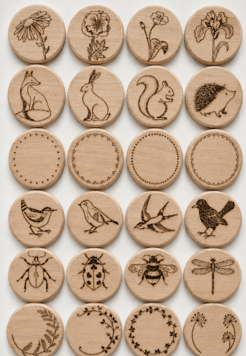 Pyrography Workshop: Coasters
