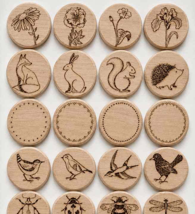 Pyrography Workshop: Coasters