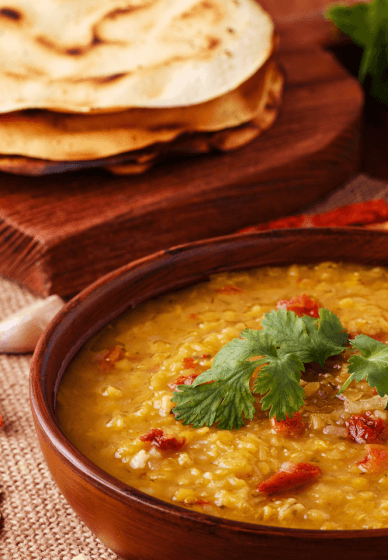 Red Lentil Soup with Flatbreads Cooking Class