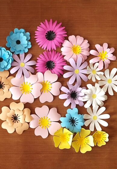 Relaxing Paper Flowers Workshop