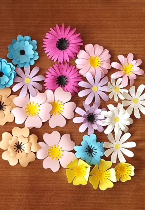 Relaxing Paper Flowers Workshop