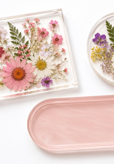Resin Coasters and Trinket Tray Workshop