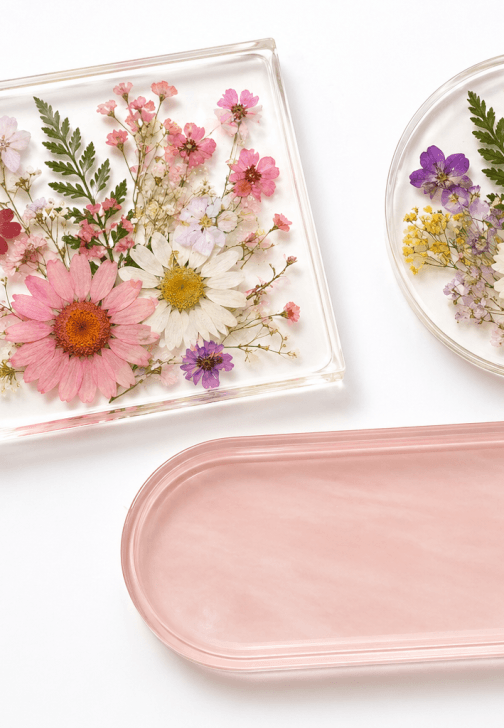 Resin Coasters and Trinket Tray Workshop