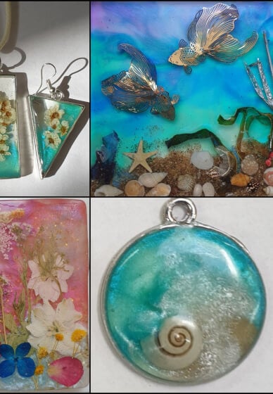 Resin Jewellery and Coasters Workshop