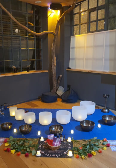 Rise and Release: Full Moon Cacao Ceremony and Soundbath Experience