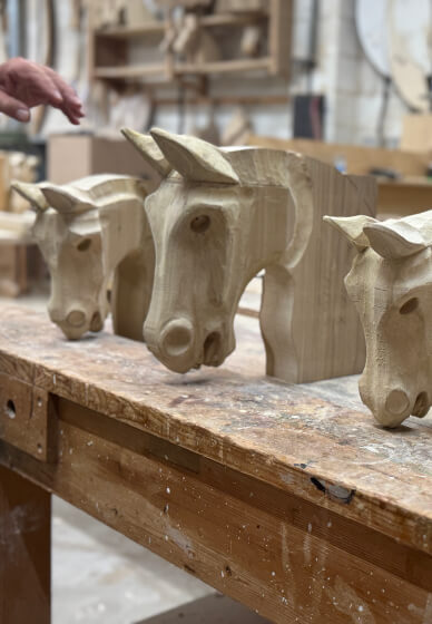 Rocking Horse Head Wood Carving Course