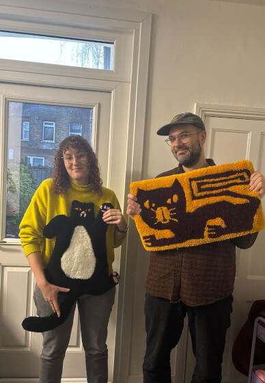 Rug Tufting Workshop in Tottenham