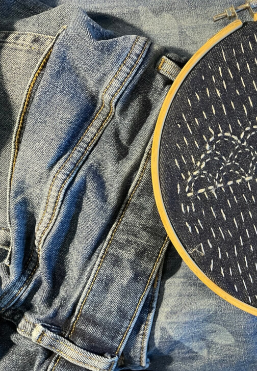 Sashiko-Inspired Visible Mending Workshop for Beginners
