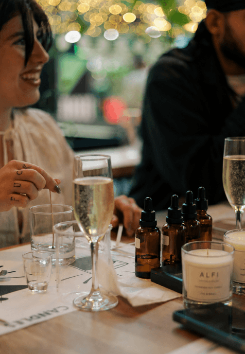 Scented Candle Making Class with Prosecco in Shoreditch