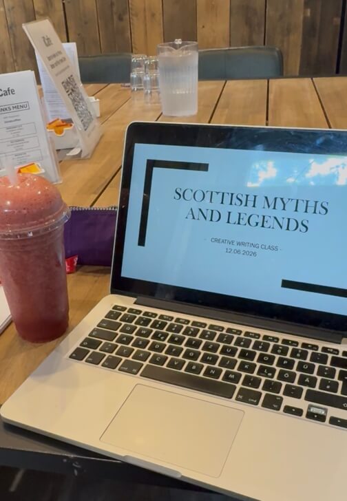 Scottish Myths and Legends Writing Class