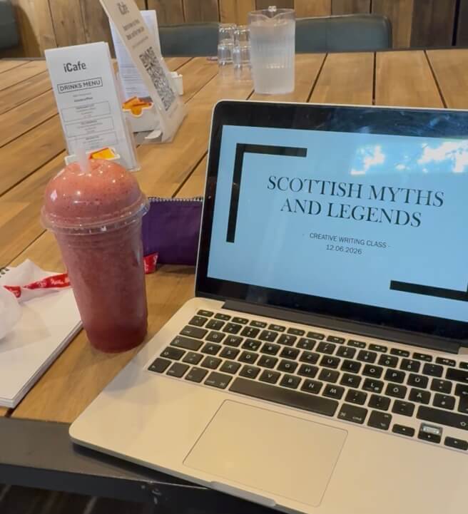 Scottish Myths and Legends Writing Class