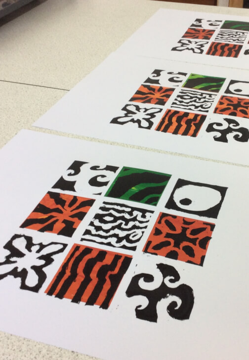 Screen Print Pattern Sampler Workshop