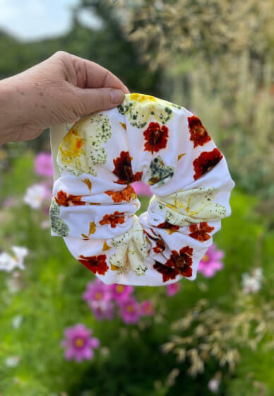 Scrunchie Summer Flowers Bundle Dye Workshop