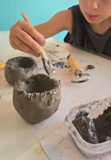 Sculpt and Sip Workshop with Bubble Tea