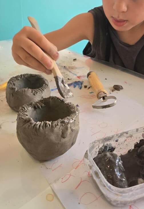 Sculpt and Sip Workshop with Bubble Tea