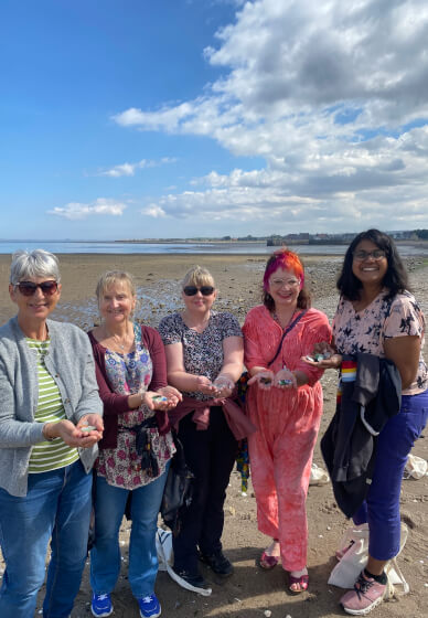 Sea Glass Jewellery Experience - Collect and Create