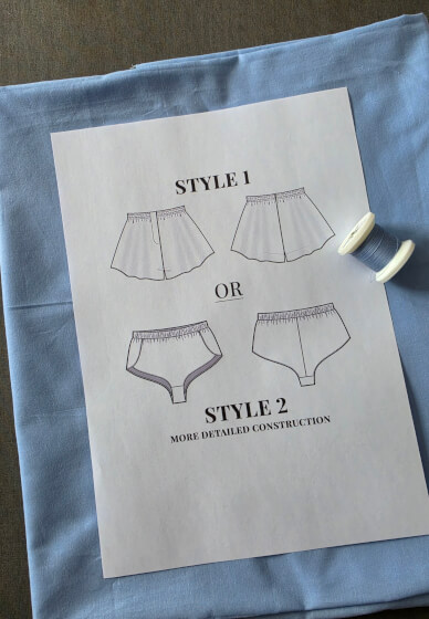 Sewing Workshop: Make Your Own PJ Shorts