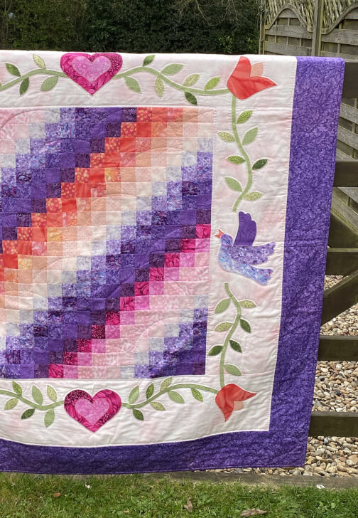 Shaded Shadows, Patchwork and Applique - a Three Day Workshop