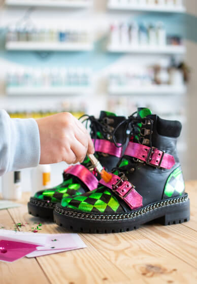 Shiny Shoe Upcycling Workshop