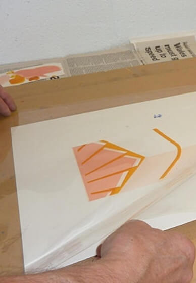 Silk Screen Printmaking Class