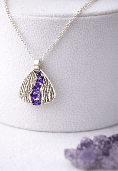 Silver Clay Jewellery Making Class with Precious Stone Inlay