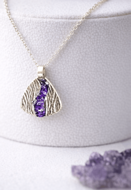 Silver Clay Jewellery Making Class with Precious Stone Inlay