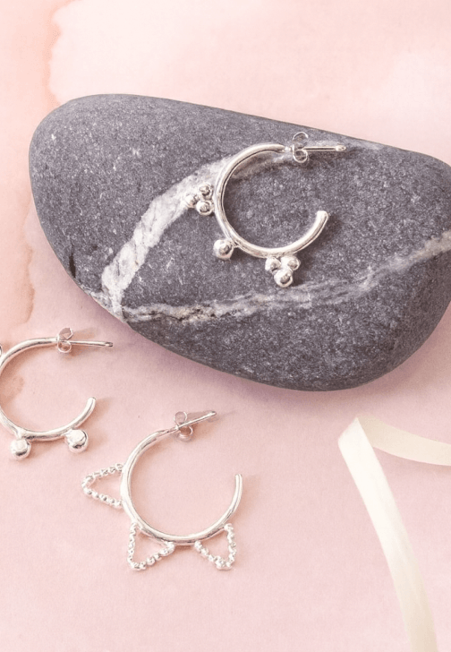 Silver Hoops Earring Class