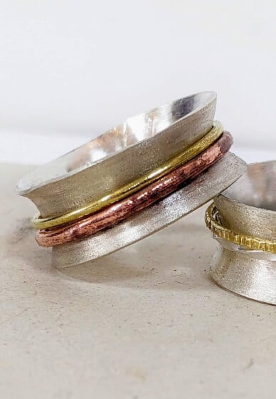 Silver Spinner Ring Making Class
