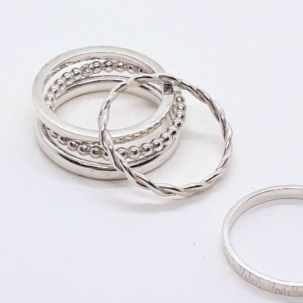 Silver Stacking Ring Making Class Bromley | Gifts | ClassBento