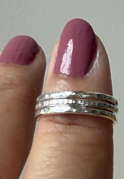 Silver Stacking Ring Workshop