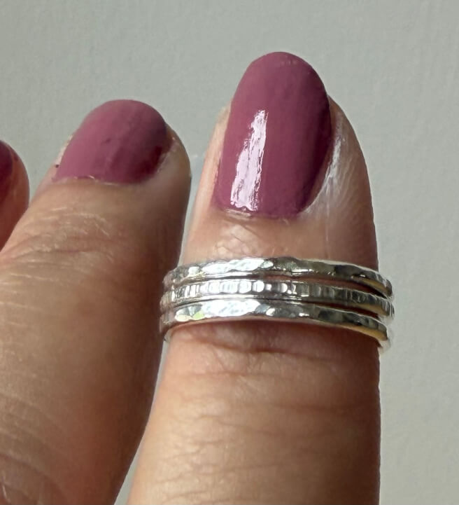 Silver Stacking Ring Workshop