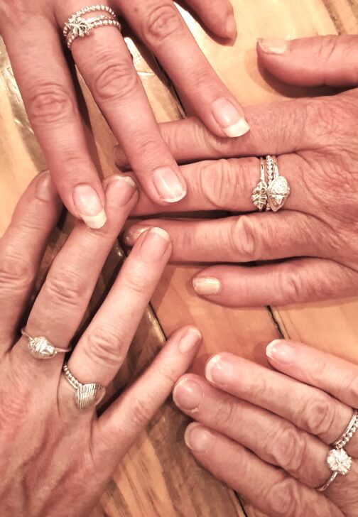 Silver Stacking Rings Workshop