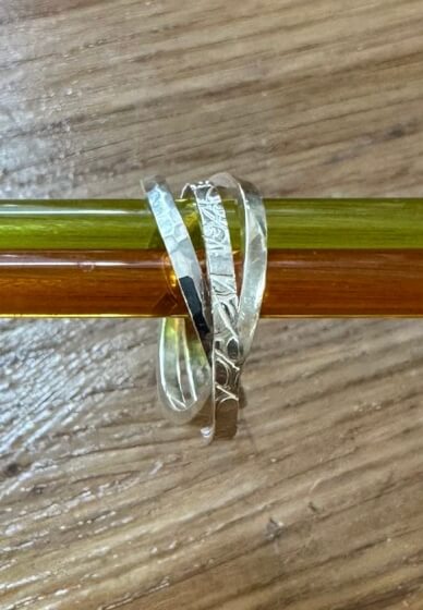 Silver Three Rolling Ring Workshop