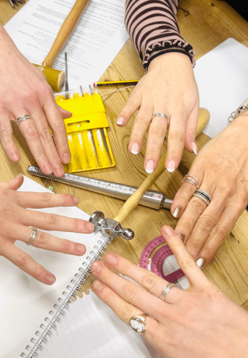 Silversmithing Workshop: Stacking Rings