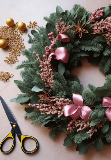 Sip and Craft: Christmas Wreath Making