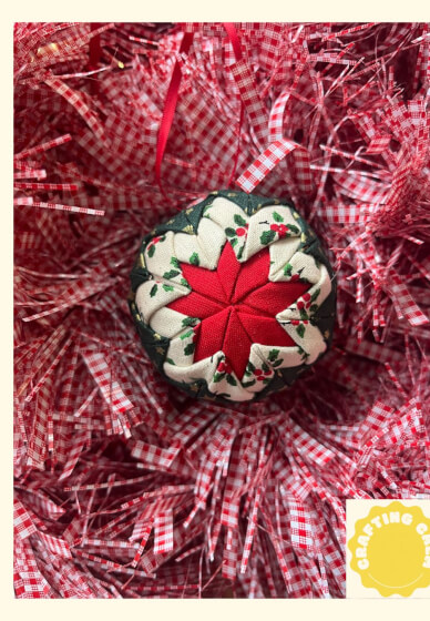 Sip and Craft Workshop: No-Sew Quilted Baubles